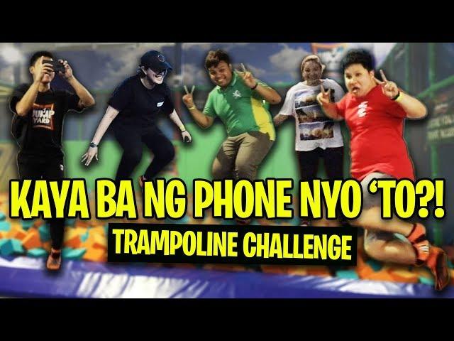 Trampoline Challenge with TechBeans (feat. Ultra Steady Video of OPPO Reno2)