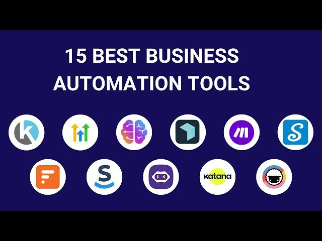 15 Best Business Automation Software Tools in 2023 [Ranked by Categories]