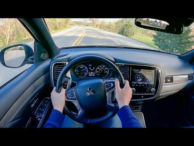 2021 Mitsubishi Outlander PHEV - POV Test Drive (Binaural Audio)