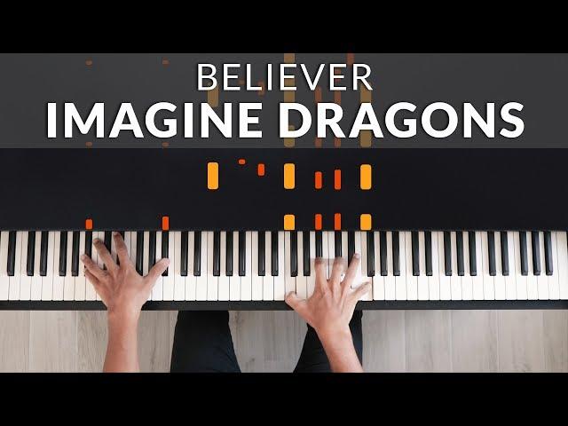 Believer - Imagine Dragons | Tutorial of my Piano Cover