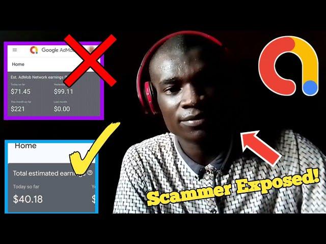 Exposing Admob Scammers/Fake Admob Earnings and Self Click Apps - Be Warned!