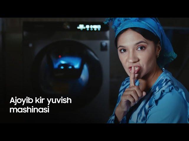 Yangi avlod Samsung kir yuvish mashinasi!