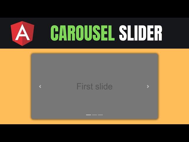 How To Create A Simple Carousel In Angular Tutorial (Beginner Friendly)