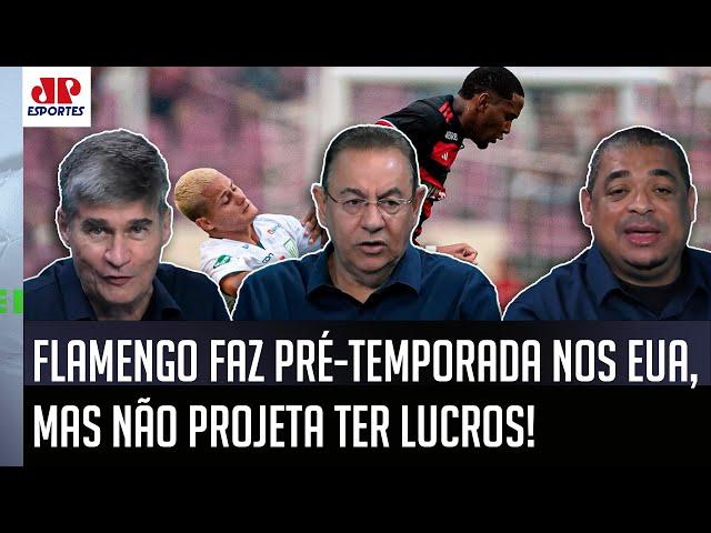 "Essa estratégia é bem questionável..."Vampeta questiona FLAMENGO por fazer pré-temporada nos EUA!