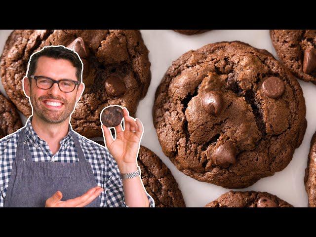 Super Easy Double Chocolate Chip Cookies Recipe