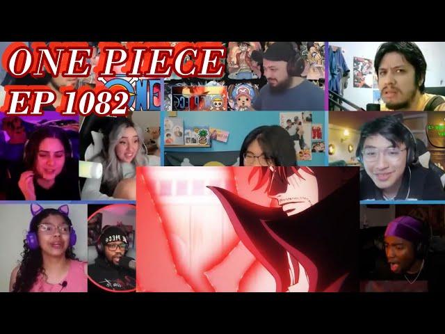 SHANKS HAKI vs ADMIRAL GREENBULL | One Piece Episode 1082 Reaction Mashup | ワンピース 1082