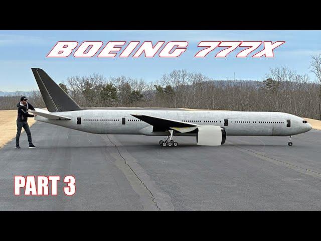 Building the world's biggest Boeing 7779X RC Airliner, PART 3