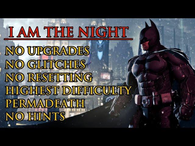 I Tried Beating Arkham Origins I Am the Night Without ANY Upgrades