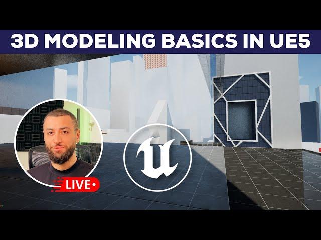 3D Modeling Basics in UE5 | Blocking Out Buildings