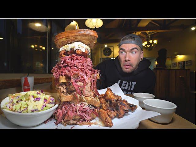 AMERICA'S BIGGEST REUBEN SANDWICH CHALLENGE HAS TO BE EATEN IN 30 MINUTES | Joel Hansen