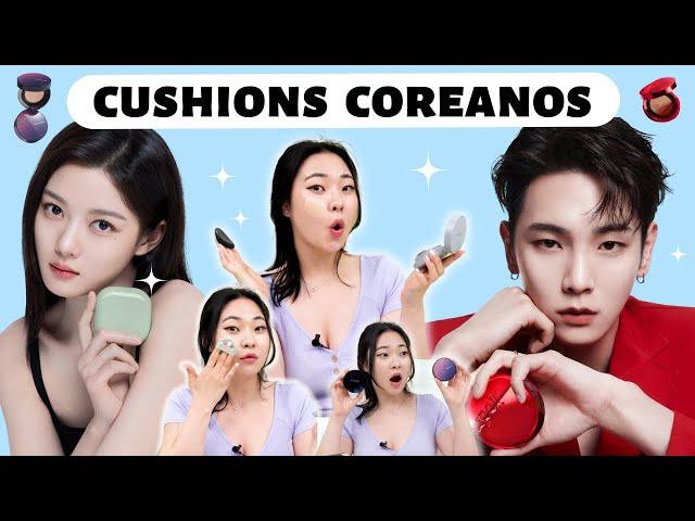 PROBANDO LAS MEJORES BASES “CUSHION” COREANAS | LA COBERTURA PERFECTA PARA TU ROSTRO