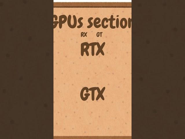 The Difference Between RTX and GTX GPUs #rtx  #gaming  #gpu