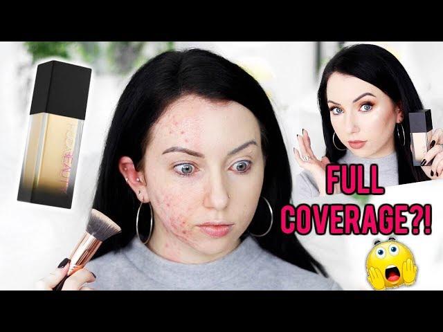 Does it Really Cover?! NEW HUDA BEAUTY FAUX FILTER FOUNDATION {Review & Demo!} Acne/Fair Skin