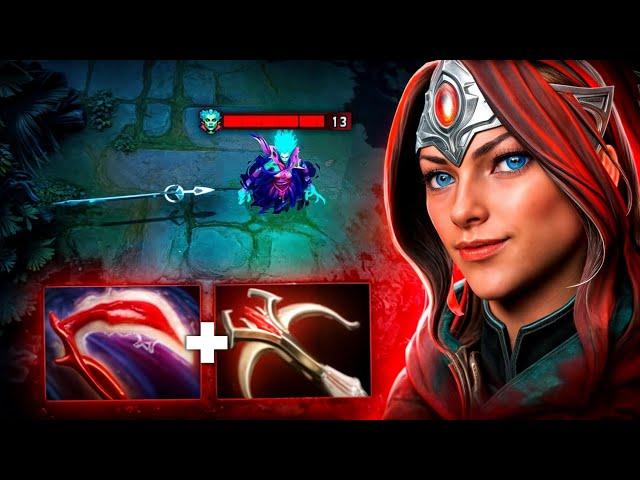 Mirana IS Broken  +700 Attack Damage No Divine 42 Kills By Goodwin | Dota 2 Gameplay