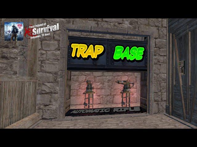 Automatic Rifle Trap Base - Last Island Of Survival