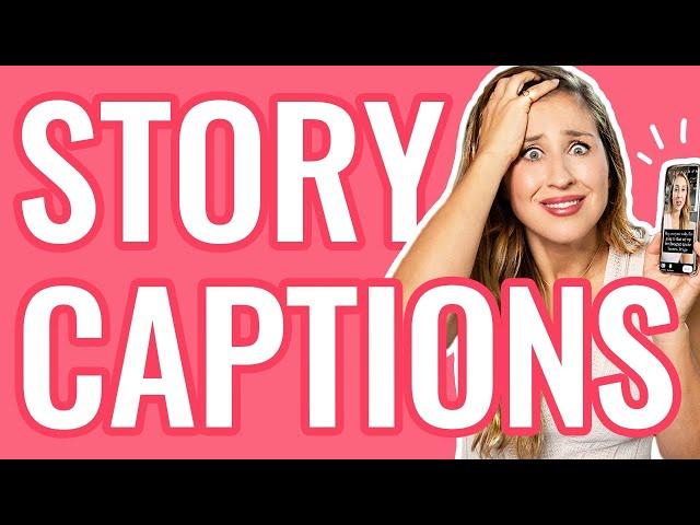 How To CAPTION INSTAGRAM STORIES