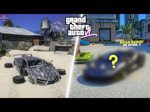 MISI EPIC CURI MOBIL DARI GTA 6 SUPERCAR KENCANG !! Lokasi Mobil Langka GTA 5 Mod