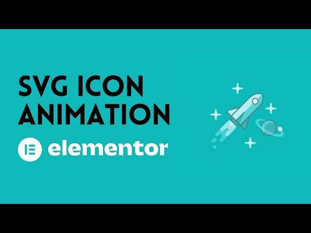 How to Add SVG Icon Animation in Elementor 2022 | WordPress Tutorial 2022