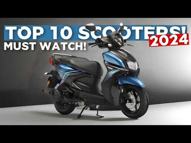 2024 Top 10 Scooters in India Based on Price & Mileage!