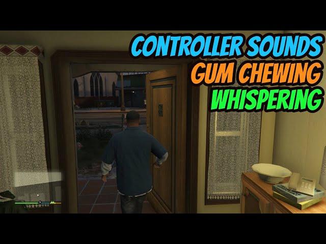 ASMR Gaming: GTA V | Gum Chewing & Whispering - Our First Story Mode Gameplay!