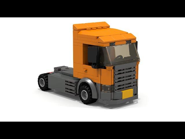 LEGO City Scania Truck Instructions