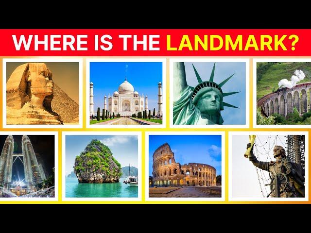 Where is the Landmark Quiz Game | Guess the Country by Landmark