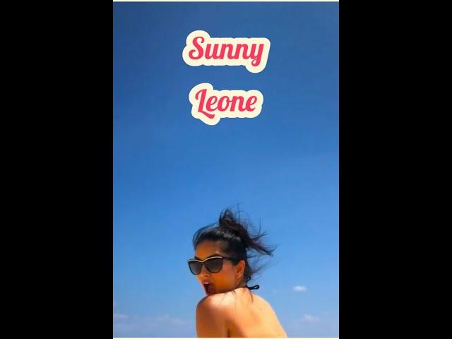 Sunny Leone fun with husband on beach | girl friends and family