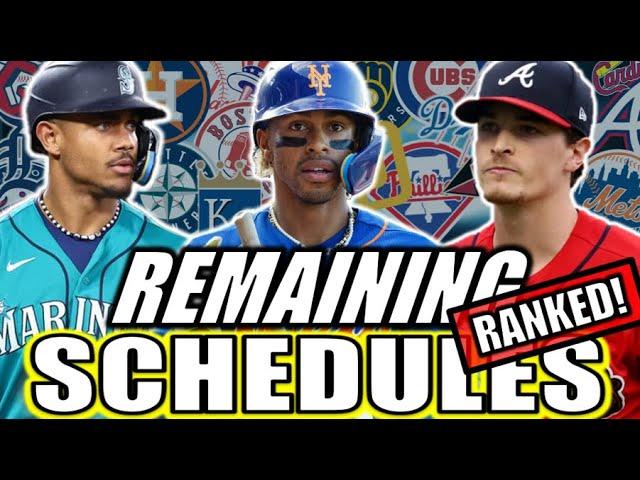 Every MLB Playoff Contenders REMAINING SCHEDULE Ranked From Toughest To Easiest! | UPDATED