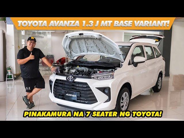 Base Variant Heroes : Toyota Avanza 1.3 J MT | PINAKA MURA NA 7 SEATER TOYOTA! | TESTDRIVE PH