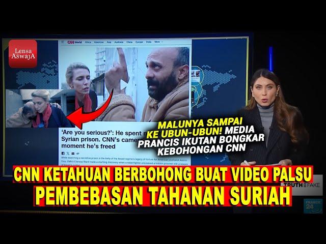 Semua Media Dunia Beritakan ini! CNN Ketahuan Berbohong Buat Video Palsu Pembebasan Tahanan SURIAH