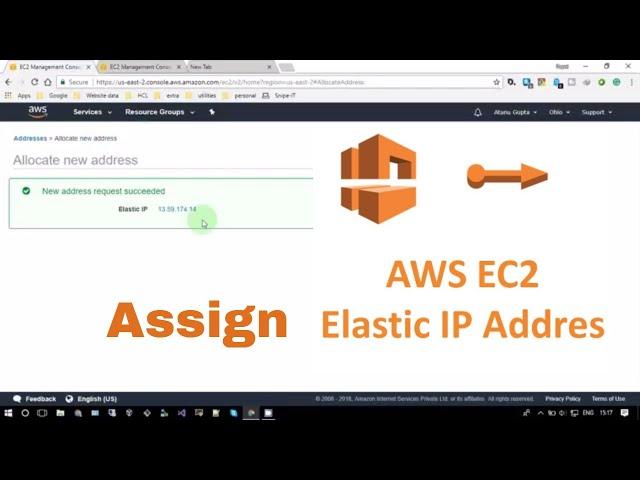 How to Assign Elastic IP Address to EC2 Instances