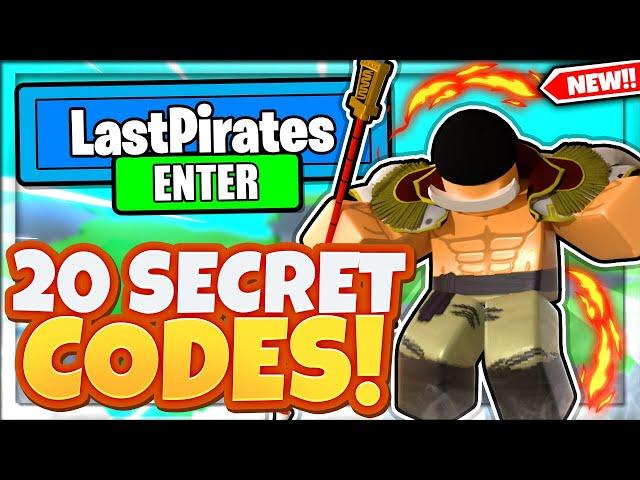 20 LAST PIRATES CODES *HALLOWEEN UPDATE* ALL 20 NEW SECRET OP ROBLOX LAST PIRATES CODES!