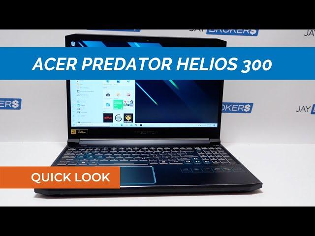 Acer Predator Helios 300 Core i7-9750H 16GB 512GB GTX 1660 Ti PH315-52-710B 15.6​" Gaming Laptop