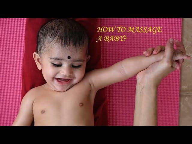 Traditional Baby Massage || Newborn to 18 month old babies