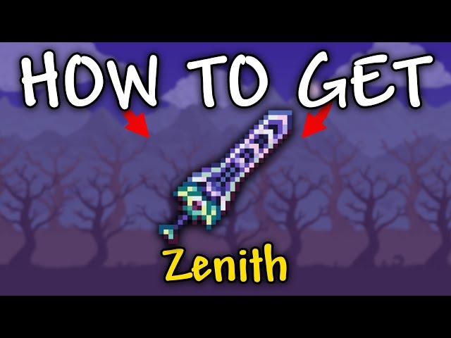 How to Get Zenith in Terraria 1.4.4.9 | How to Make Zenith Terraria