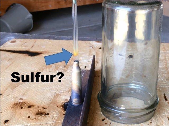 Extracting Sulfur from Iron Pyrite
