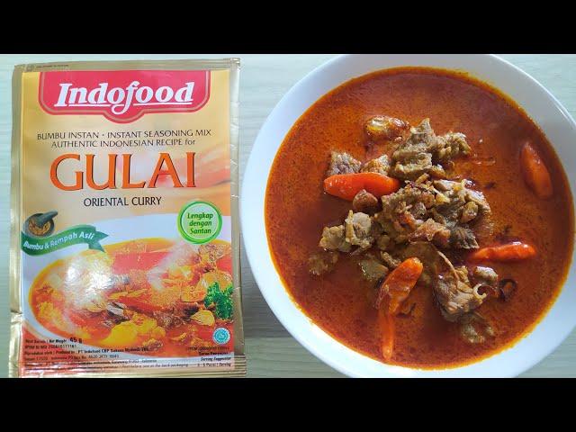 Gulai Daging Sapi Bumbu Instan Indofood | Masakan Sederhana Sehari-hari