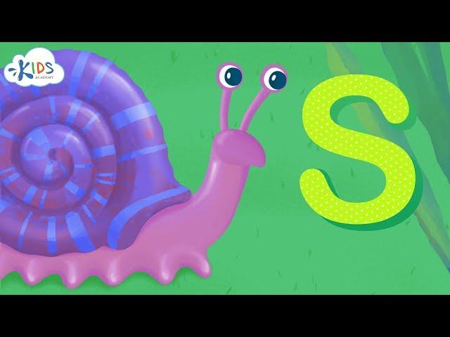 Letter S - Learn the Alphabet by Kids Academy