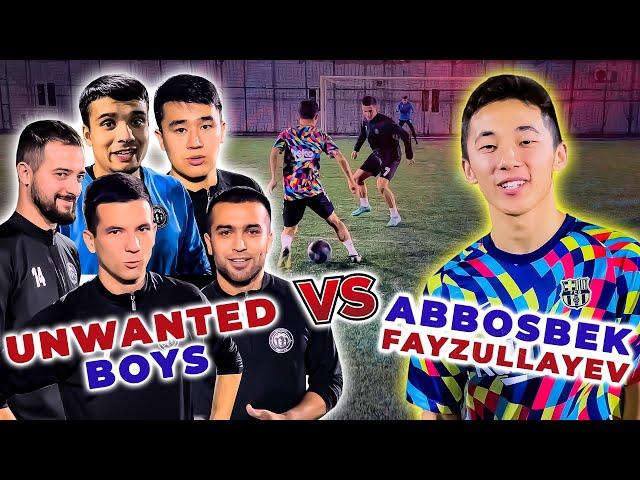 Unwanted boys vs Abbosbek Fayzullayev CHALLENGE!!!