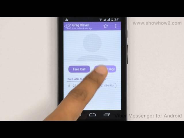 Viber Messenger - How To Send A Photo