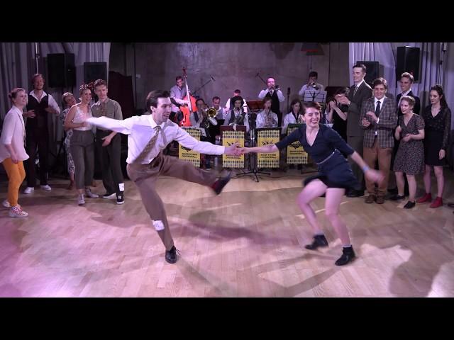 Lindy Hop Advanced Mix&Match Final Jam at Russian Swing Dance Championship 2019