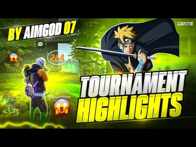 FREE FIRE  | TOURNAMENT HIGHLIGHTS ||  BY Fes.AIMGOD