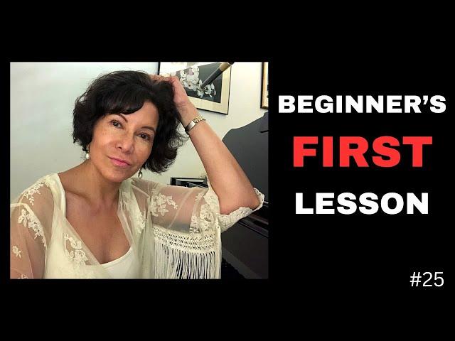 BEGINNER Singing Lessons - LET'S START!