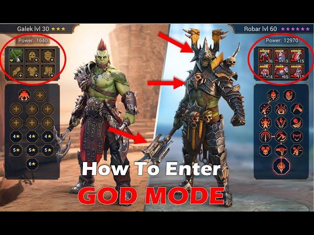 How To Enter GOD MODE On A New Account | Raid Shadow Legends