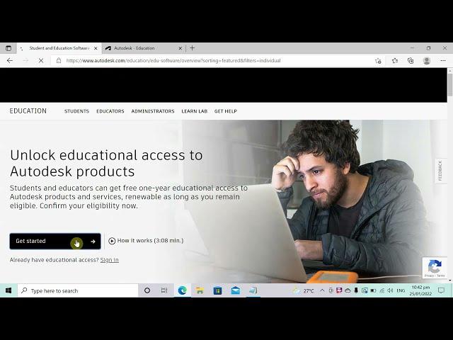 AUTODESK AUTOCAD 2022 STUDENT Version FREE Download Tutorial