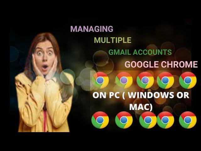 How to use Multiple Gmail Account in Google Chrome on Same Computer / Laptop / PC ||