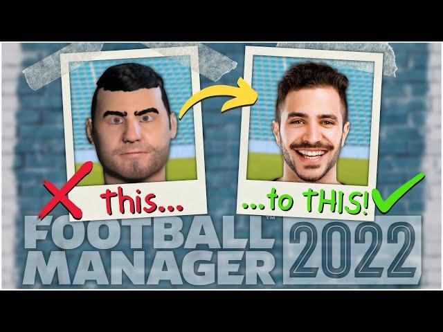 How to add custom faces to FM22 | How to install facepacks on FM22 | Football Manager 2022