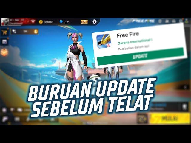 CARA UPDATE FREE FIRE  SAMPAI JAM BERAPA MAINTENANCENYA?