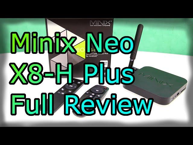 Minix Neo X8-H Plus Review - Best Android TV Box 2015 ? - 4K Movie Playback ! [HD]