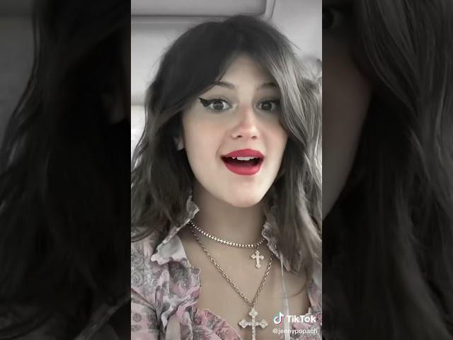 Jenny popach TikTok 